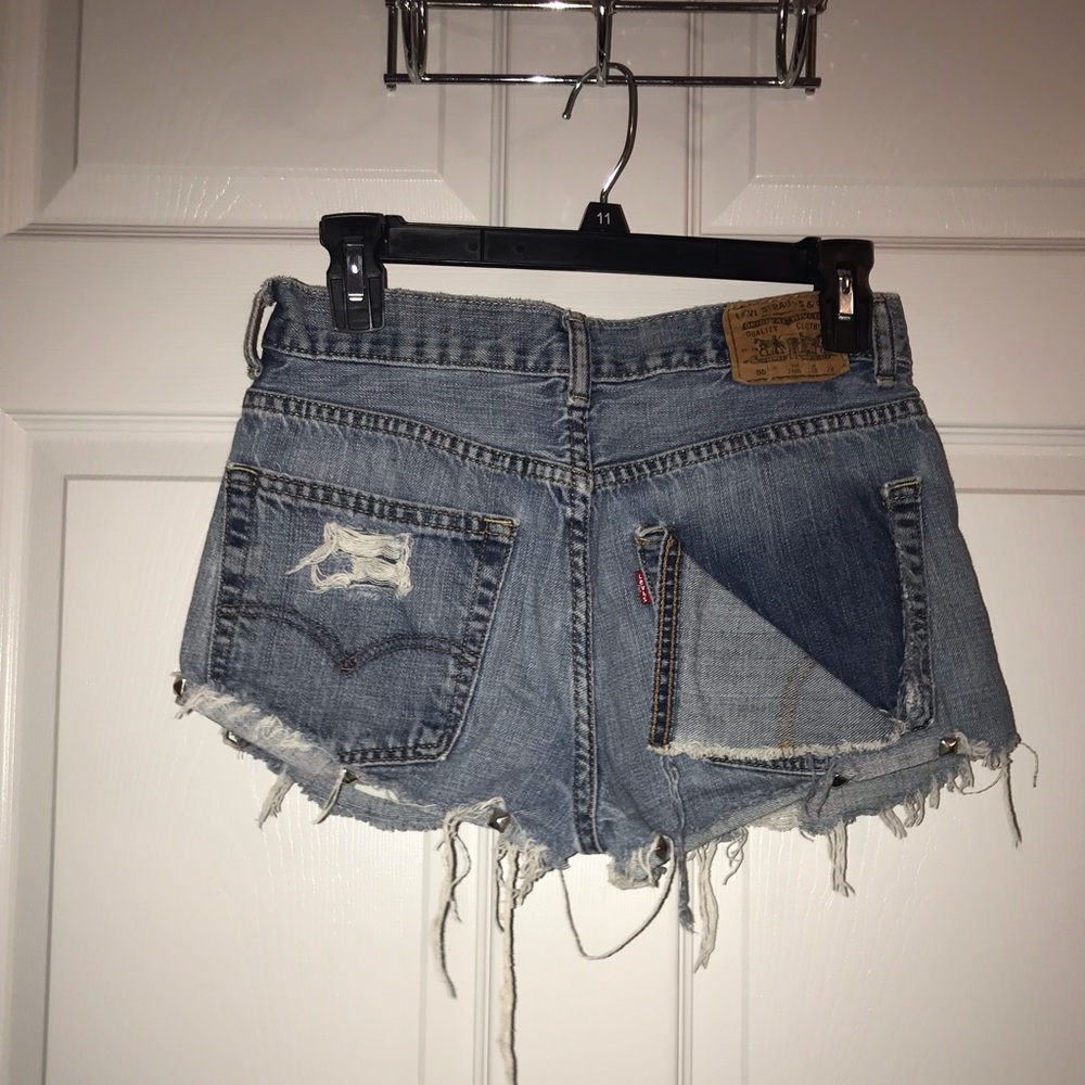 Custom made Levi shorts